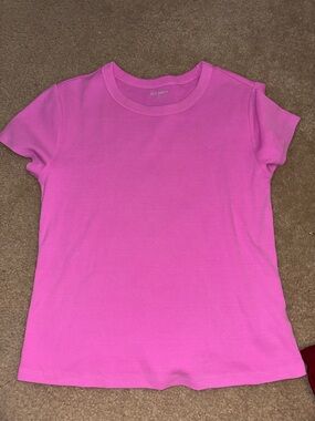 Old Navy Pink Crew Neck Tee